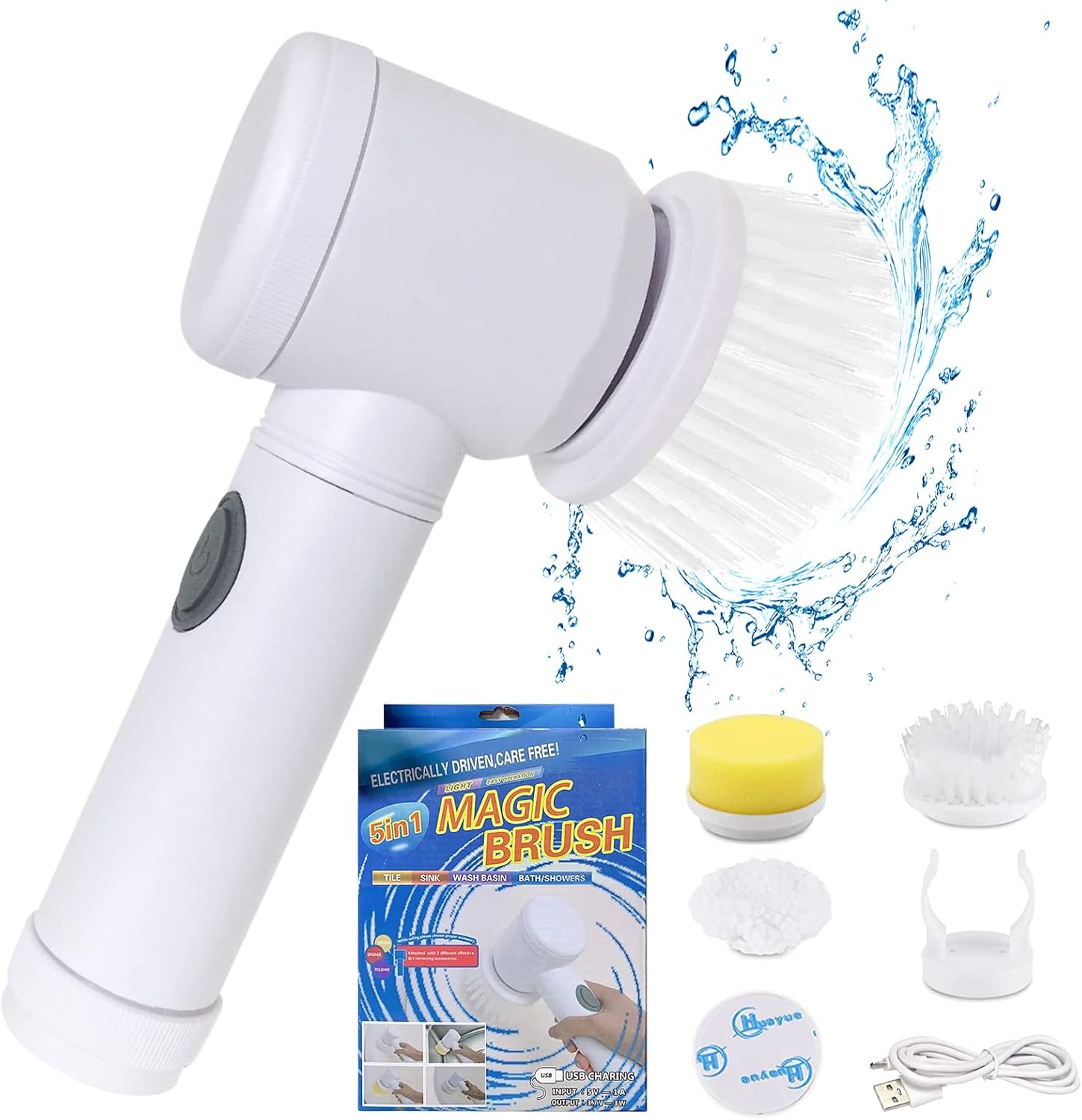 Cepillo Eléctrico Magic Brush 5 en 1